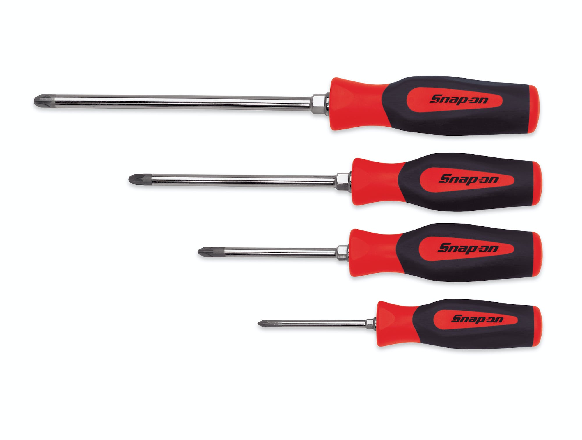 4 pc Pozidriv® Instinct® Hard Grip Screwdriver Set (Red) | SHDZ40R 4 pc Pozidriv® Instinct® Hard Grip Screwdriver Set (Red) | SHDZ40R